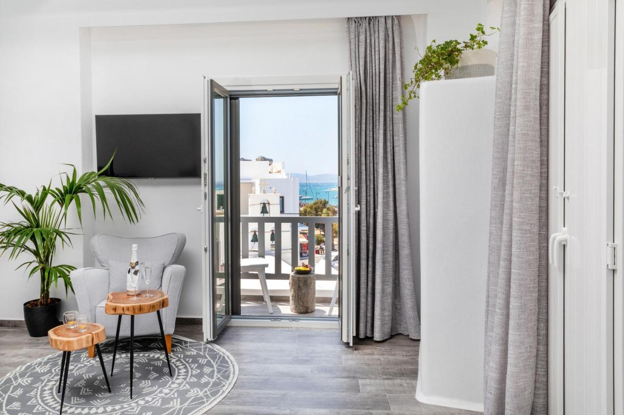 El_Puerto Luxury Port Suites Naxos City Exteriér fotografie